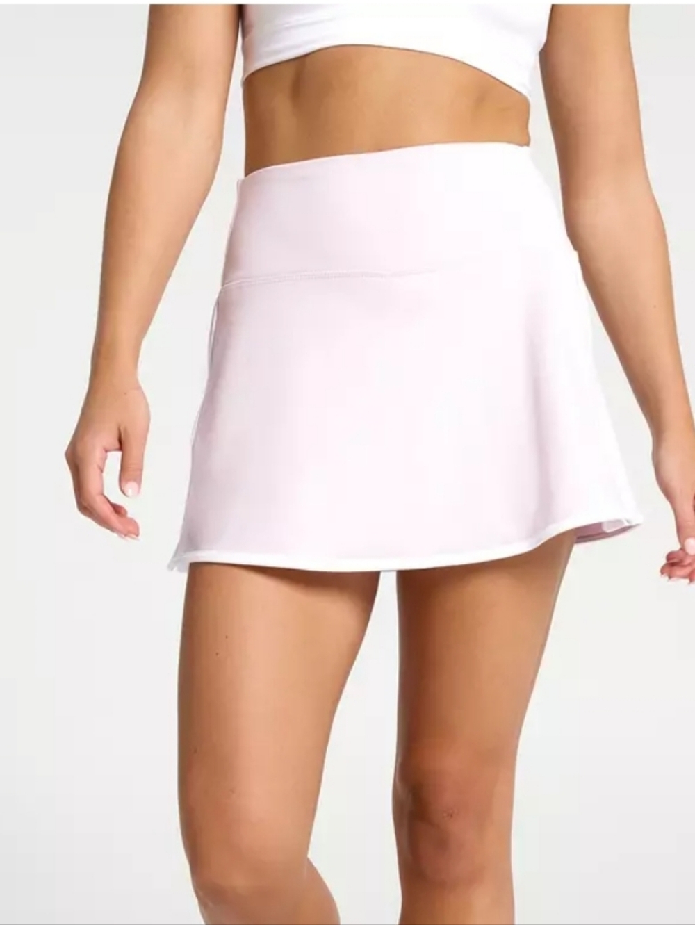 DSG Activate High Rise Skort In Bouncy Lilac Piped, NWT